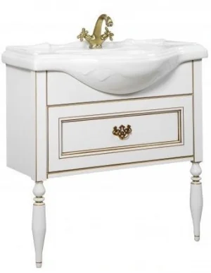 Тумба-умывальник напольная Roca America 105 дуб молочный ZRU9302945+327205000