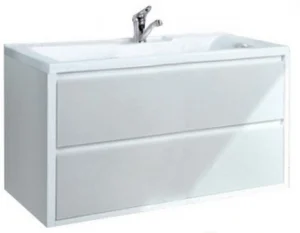 Тумба-умывальник подвесная Aquaton Римини 100 белый 1A2328K3RN010