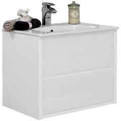 Тумба-умывальник подвесная Aquaton Римини 60 белый 1A2266K1RN010