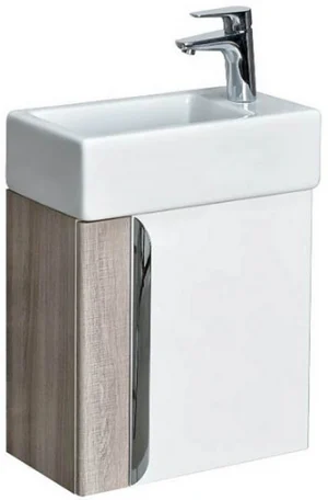 Тумба-умывальник подвесная Aquaton Вита 45 белый/ясень шимо 1A2214K1VTD70