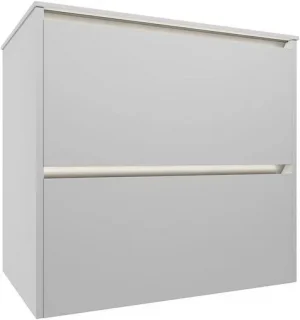 Тумба-умывальник подвесная Allen Brau Activity 70 белый/олива браш 1.34011.WM+