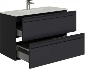 Тумба-умывальник подвесная Allen Brau Eclipse 2.0 80 антрацит 1.E1002.AM 2.0+4.11025.20