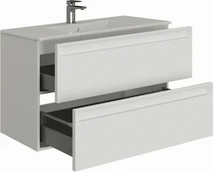 Тумба-умывальник подвесная Allen Brau Eclipse 2.0 80 белый 1.E1002.WM 2.0+4.11025.20