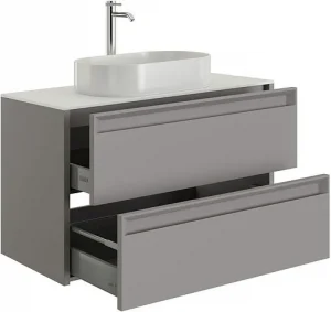 Тумба-умывальник подвесная Allen Brau Fantasy 2.0 120 платина 1.11005.PGM 2.0+