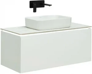 Тумба-умывальник подвесная Allen Brau Infinity 100 белый 1.21004.WM+