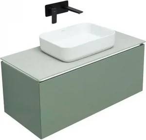 Тумба-умывальник подвесная Allen Brau Infinity 100 олива 1.21004.CGM+