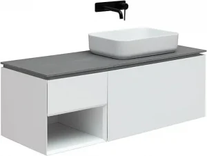 Тумба-умывальник подвесная Allen Brau Infinity 120 R белый 1.21008.WM+