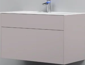 Тумба-умывальник подвесная Am.Pm Inspire 2.0 100 элегантный серый M50AFHX1003EGM+