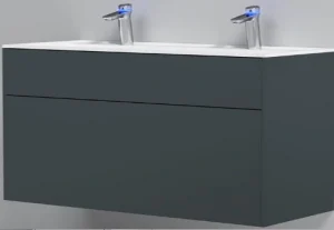 Тумба-умывальник подвесная Am.Pm Inspire 2.0 120 графит M50AFHX1203GM+