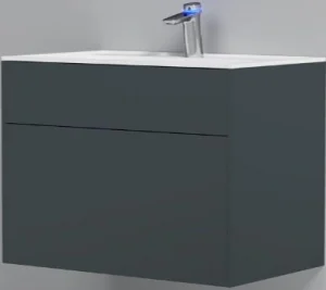 Тумба-умывальник подвесная Am.Pm Inspire 2.0 80 графит M50AFHX0803GM+