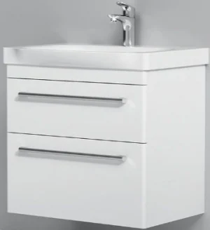 Тумба-умывальник подвесная Am.Pm Like S 65 белый M81FHX0652WG+M80WCC0652WG