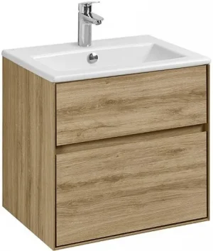 Тумба-умывальник подвесная Aquaton Либерти 60 дуб эльвезия 1A2794K0LYC70