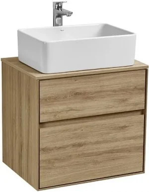 Тумба-умывальник подвесная Aquaton Либерти 60 дуб эльвезия 1A2794K1LYC70