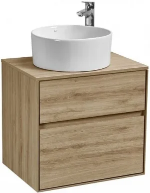 Тумба-умывальник подвесная Aquaton Либерти 60 дуб эльвезия 1A2794K2LYC70