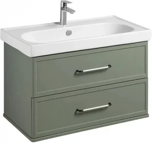 Тумба-умывальник подвесная Aquaton Нео-Классика 85 кипарис 1A2863K1NC5E0