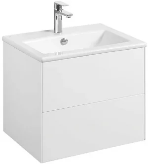 Тумба-умывальник подвесная Aquaton Сохо 60 белый глянец 1A2580K2AJ010