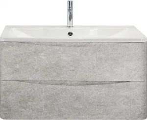 Тумба-умывальник подвесная BelBagno ACQUA 100 Cemento Verona Grigio ACQUA-1000-2C-SO-CVG+