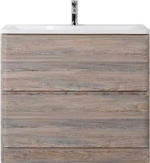 Тумба-умывальник напольная BelBagno ALBANO 90 Pino Scania ALBANO-900-2C-PIA-PS+BB900/455-LV-MR-ALR