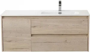 Тумба-умывальник подвесная BelBagno KRAFT 120 R Rovere Galifax Bianco KRAFT-1200-2C-1A-SO-RGB-R+BB1200ETL-R