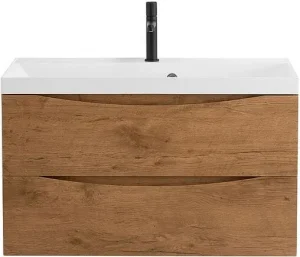 Тумба-умывальник напольная BelBagno MARINO 100 Rovere Nature MARINO-1000-2C-SO-RN-P+BB1000/445-LV-MR-PR