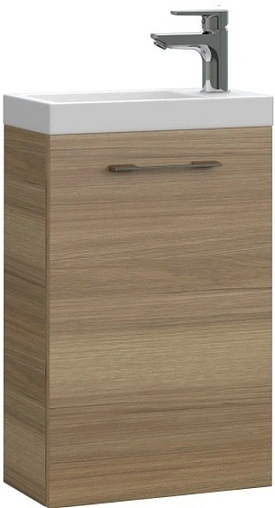 Тумба-умывальник подвесная Cersanit Lara 40 орех 63420+