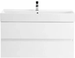 Тумба-умывальник подвесная Cezares Molveno 46 80 Bianco Ghiaccio MOLVENO 46-80-2C-SO-BG+CZR-MIL-80-LVB