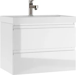 Тумба-умывальник подвесная Домино Graffo 70 белый DGr2115T+4627173210171