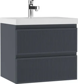 Тумба-умывальник подвесная Домино Tower 60 графит DT2503T+4670142930044