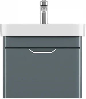 Тумба-умывальник подвесная ISVEA Fonte 48 антрацит 21SQS004048I+10SQ50048SV