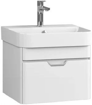 Тумба-умывальник подвесная ISVEA Fonte 57 белый 21SQS001057I+10SQ50057SV