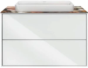 Тумба-умывальник подвесная Kerama Marazzi Plaza Modern 80 белый PL.M.80.2WHT+