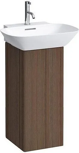 Тумба-умывальник подвесная Laufen INO 27.8 L тёмный орех 4.2530.1.030.171.1+8.1530.1.000.104.1
