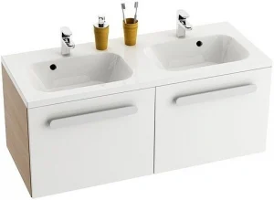 Тумба-умывальник подвесная Ravak Chrome 120 белый/капучино X000000964+XJG01112000