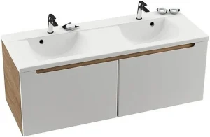 Тумба-умывальник подвесная Ravak SD Classic 130 белый/капучино X000000958+XJD01113000
