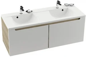 Тумба-умывальник подвесная Ravak SD Classic 130 белый/латте X000000943+XJD01113000