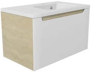Тумба-умывальник подвесная Ravak SD Classic 80 R белый/латте X000000937+XJDP1180000