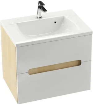 Тумба-умывальник подвесная Ravak SD Classic II 70 белый/береза X000000907+XJD01170000