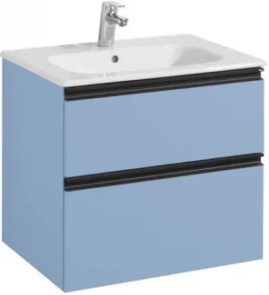 Тумба-умывальник подвесная Roca Domi 60 небесный синий ZRU9307870+