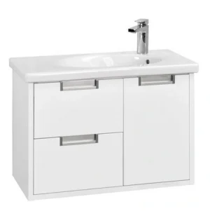 Тумба-умывальник подвесная Roca Etna 80 белый глянец 857301806+32700A000