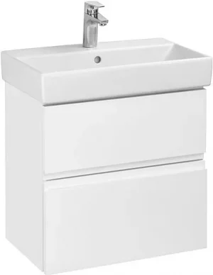 Тумба-умывальник подвесная Roca Oleta 60 белый глянец A857639806+3274C400Y