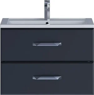 Тумба-умывальник подвесная Uperwood Foster 70 чёрный матовый 291020535