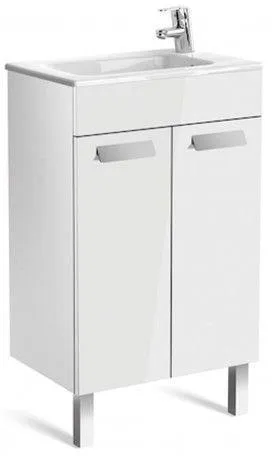 Тумба-умывальник Roca Debba 50 белый глянец ZRU9302710+32799J00Y