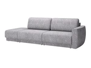 Женева 2SPF ЛЕВЫЙ диван-кровать еврокнижка / Сильвер