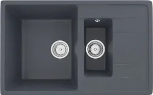 Мойка кухонная Ulgran U-205-343 антрацит