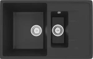 Мойка кухонная Ulgran U-205-344 ультра-черный