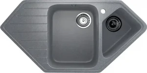 Мойка кухонная Ulgran U-409-342 графитовый
