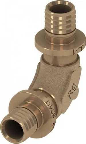 Уголок аксиальный соединительный 63мм TECEflex 707363