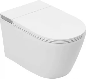 Умный унитаз-биде подвесной безободковый Allen Brau Smart Tornado белый 4.I1001.20