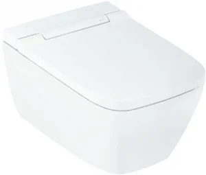 Умный унитаз-биде подвесной безободковый Geberit AquaClean Sela белый 146.250.01.1