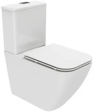 Унитаз-компакт безободковый Allen Brau Liberty 3 Tornado белый 4.33013.20+4.33014.20